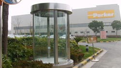 美国ParKer公司玻璃岗亭